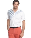 for Tasso Elba Golf Shirt, Pixelated Slim Fit Polo