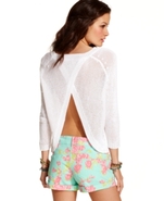 It's Our Time Juniors Sweater, Long Sleeve Open-Kn