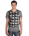 Cut & Sew T Shirt, Stud Finder Graphic T Shirt