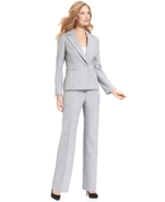 Pantsuit, Single-Button Jacket & Pants