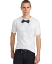 T Shirt, Bow Tie Graphic T Shirt