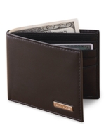 Wallet, Passcase Leather Wallet