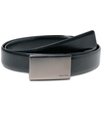 Belts, 30mm Dress Belt with Gunmetal Plaque Buckle