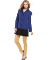 Coat, Hooded Colorblock Raincoat