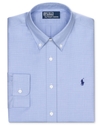 Polo Ralph Lauren Dress Shirt, Blue and White Houn