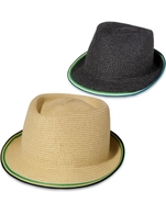, Braided Straw Fedora