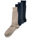 Men's Socks, Fine Stripe Luxury Dress Men's Socks 