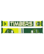 adidas MLS Scarf, Portland Timbers Jacquard Patter