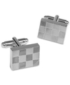 Cufflinks, Textured Checkerboard Cufflinks Boxed S