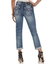 Jeans, Straight-Leg Boyfriend Flap-Pocket