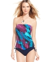 Swimsuit, Friends of a Feather Bandeau Tankini Top