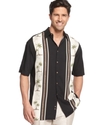 Shirt, Palm Tree Panel Woven Shirt