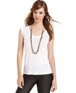 Top, Annabella Cap-Sleeve Tee