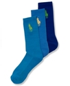 Polo Ralph Lauren Men's Socks, Big Pony Crew Men's