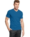 Big and Tall T-Shirt, Stretch V Neck Tee