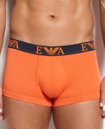 Men's Underwear, Embossed Logo Stretch Cotton Trun