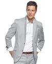 Blazer, Slim-Fit Antelope Blazer