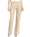 by ASL Petite Pants, Linen-Blend Trousers