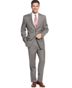 Suit, Grey Windowpane