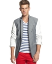 Jacket, Slim Fit Blocked Sleeved Blazer