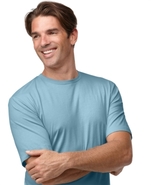 T-Shirt, Solid Crew-Neck Tee