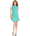 Dress, Sleeveless Scalloped Sheath