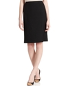 Petite Skirt, Washable Double-Slit-Back Pencil