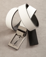 Reversible Casual Wide Buckle Belt