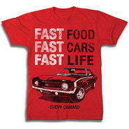 Big Mens Chevy Camaro Graphic Tee