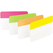 Post-it Hanging File Tabs, 2  x 1.5 , Solid, Flat,