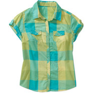 Women's Short Sleeve Woven Campshirt