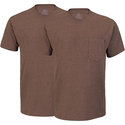 New Fruit of the Loom Men's Short-Sleeve Pocket Te