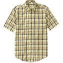 Men's Short Sleeve Plaid Shirt