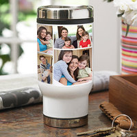 Stainless Steel Collage Tumbler, 14 oz