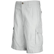 Military Canvas Cargo Short - Mens - Stone