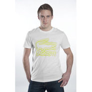 Large Logo Neon Light Graphic S/S T-Shrt - Mens - 
