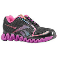 ZigLite Run - Girls Preschool - Black/Aubergine/Si