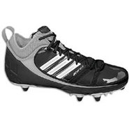 Scorch 9 D Mid - Mens - Black/White/Silver