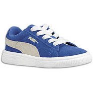 Suede Classic - Boys Toddler - Olympian Blue/White