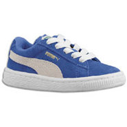 Suede Classic - Boys Preschool - Olympian Blue/Whi
