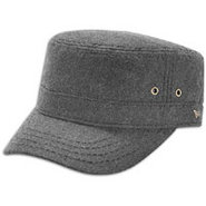 Charden Military Cap - Mens - Charcoal