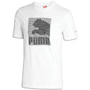 Box Cat S/S T-Shirt - Mens - White/Grey