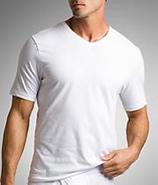 Pure Cotton V-Neck T-Shirt 3-Pack