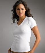 Essential Short Sleeve Mid V Tee  T-shirt