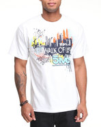 5Ive Jungle Men Skyline Tee White Xx-Large