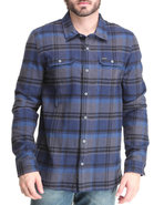 Men Runyon L/S Button-Down Navy Medium