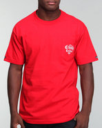 Men Calavera Pocket Tee Red Large