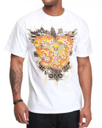 5Ive Jungle Men Walk Of Life Tee White Large