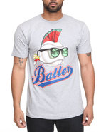 Drj Underground Men Baller Tee Grey X-Large