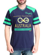 Coogi Men Expedition Tee Navy X-Large